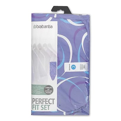 Housse Avec Mousse 4 Mm Pour Table à Repasser 124 X 45 Cm Brabantia Coton 4 Housse Avec Mousse 4 Mm Pour Table à Repasser 124 X 45 Cm Brabantia Coton – Image 2