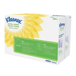 Kit De Démarrage Du Papier Toilette Kleenex Ultra Jumbo -Nettoyage Outils Boutique kit marrage papier toilette kleenex ultra jumbo 290100 2