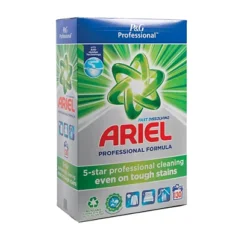 Lessive En Poudre Ariel Professionnel Tous Textiles 130 Lavages
