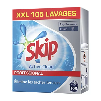 Lessive En Poudre Skip Active Clean Professional 105 Lavages 3 Lessive En Poudre Skip Active Clean Professional 105 Lavages
