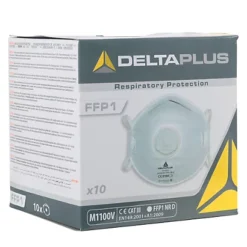 Masques De Protection FFP1 à Coque Avec Soupape, Lot De 10 -Nettoyage Outils Boutique masques protection ffp1 coque soupape lot 10 342540 1