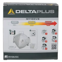 Masques De Protection FFP1 Pliables Avec Soupape, Lot De 10 -Nettoyage Outils Boutique masques protection ffp1 pliables soupape lot 10 343410 2