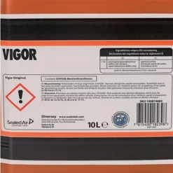 Nettoyant Ammoniaqué Surpuissant Vigor 10 L -Nettoyage Outils Boutique nettoyant ammoniaqu surpuissant vigor 10 144010 2