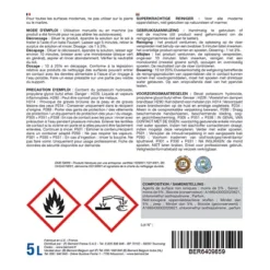 Nettoyant Dégraissant Surpuissant Bernard 5 L -Nettoyage Outils Boutique nettoyant graissant surpuissant bernard 5 059960 2
