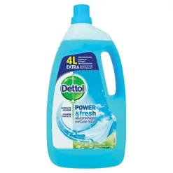 Nettoyant Multi-usages Dettol Power & Fresh Fraicheur De Lin 4 L