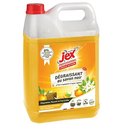 Nettoyant Multi-usages Dégraissant HACCP Jex Fleur D'oranger 5 L 3 Nettoyant Multi-usages Dégraissant HACCP Jex Fleur D'oranger 5 L