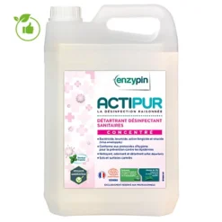 Nettoyant Désinfectant Sanitaires Concentré Enzypin Actipur 5 L