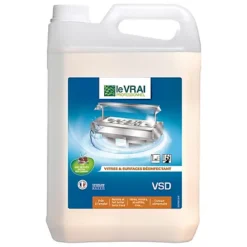 Nettoyant Désinfectant Vitres Et Surfaces HACCP Le Vrai VSD 5 L