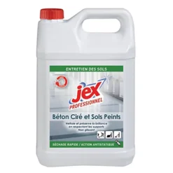 Nettoyant Sols Spécial Béton Ciré Et Sols Peints Jex Professionnel 5 L