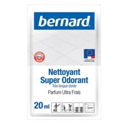Nettoyant Surodorant Bernard Ultra Frais 20 Ml, Lot De 250 Doses