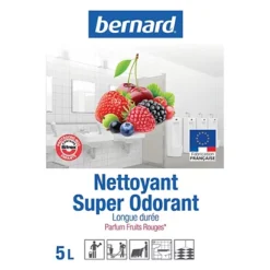 Nettoyant Surodorant Avec Bitrex à PH Neutre Bernard Fruits Rouges 5 L -Nettoyage Outils Boutique nettoyant surodorant bitrex ph neutre bernard fruits rouges 5 079270 1