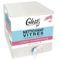 Nettoyant Vitres Naturel Au Vinaigre Blanc Gloss Gel Ecocub 10 L
