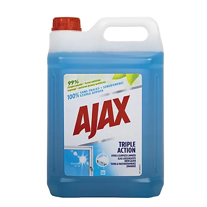 Nettoyant Vitres Et Surfaces Ajax Triple Action 5 L 5 Nettoyant Vitres Et Surfaces Ajax Triple Action 5 L – Image 3