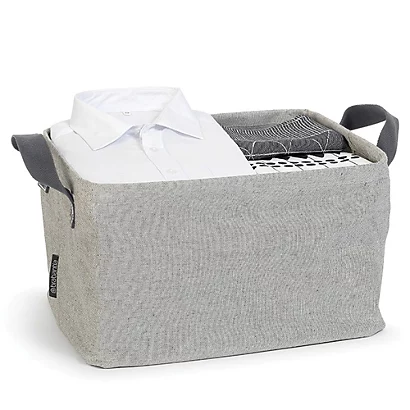 Panier à Linge Pliable Brabantia Gris 35 L 7 Panier à Linge Pliable Brabantia Gris 35 L – Image 5