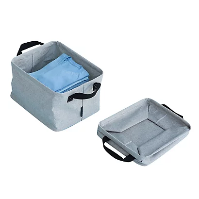 Panier à Linge Pliable Brabantia Gris 35 L 9 Panier à Linge Pliable Brabantia Gris 35 L – Image 7