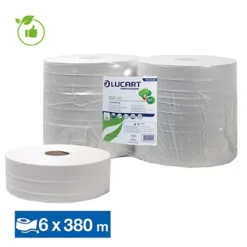 Papier Toilette Lucart Confort, Lot De 6 Maxi Bobines