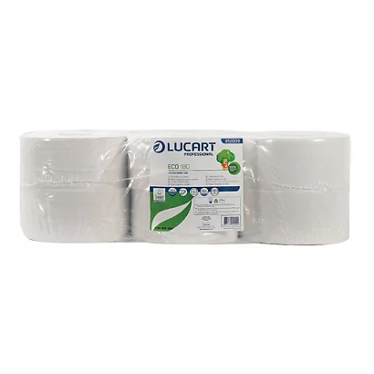 Papier Toilette Lucart EcoNatural Confort, Lot De 12 Mini Bobines 4 Papier Toilette Lucart EcoNatural Confort, Lot De 12 Mini Bobines – Image 2