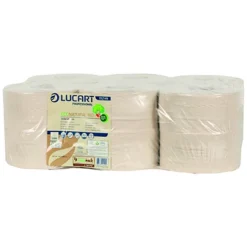 Papier Toilette Lucart EcoNatural économique, Lot De 12 Mini Bobines -Nettoyage Outils Boutique papier toilette lucart econatural conomique lot 12 mini bobines 239710 4