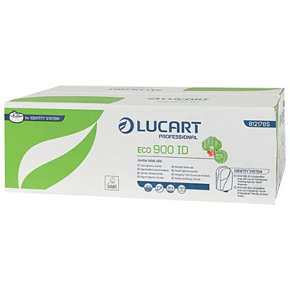 Papier Toilette Lucart Identity Ouate Recyclée, Lot De 12 Bobines 6 Papier Toilette Lucart Identity Ouate Recyclée, Lot De 12 Bobines – Image 4