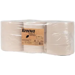 Papier Toilette Renova Love & Action Jumbo 1 épaisseur, Lot De 9 Rouleaux -Nettoyage Outils Boutique papier toilette renova love action jumbo 1 paisseur lot 9 rouleaux 086420 5
