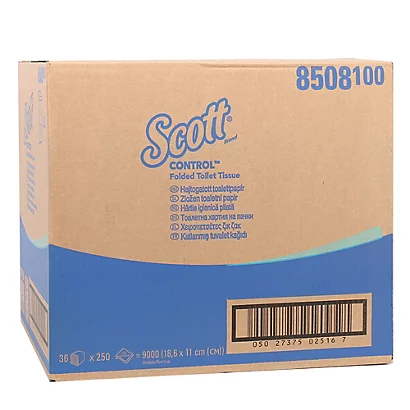 Papier Toilette Scott 250 Feuilles, Lot De 36 Paquets 5 Papier Toilette Scott 250 Feuilles, Lot De 36 Paquets – Image 3