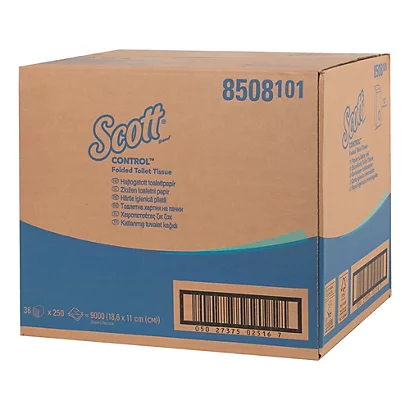 Papier Toilette Scott 250 Feuilles, Lot De 36 Paquets 8 Papier Toilette Scott 250 Feuilles, Lot De 36 Paquets – Image 6