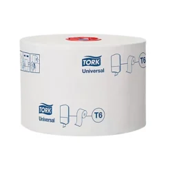 Papier Toilette Tork Mid-size Universal, Colis De 27 Rouleaux -Nettoyage Outils Boutique papier toilette tork mid size universal colis 27 rouleaux 279280 2