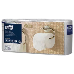 Papier Toilette Tork Premium Extra Doux 3 épaisseurs, Lot De 56 Rouleaux -Nettoyage Outils Boutique papier toilette tork premium extra doux 3 paisseurs lot 56 rouleaux 086330 2
