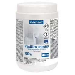 Pastilles Urinoirs Anti-tartre Bernard Parfum Fleuri, Boîte De 40