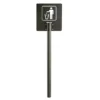 Poteau Signalétique Point Collecte Rossignol Collec Gris -Nettoyage Outils Boutique poteau signal tique point collecte rossignol collec gris 9R56785
