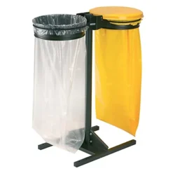 Poteau Sur Socle Anthracite Pour Support Sac Poubelle -Nettoyage Outils Boutique poteau socle anthracite support sac poubelle 482441 3