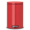 Poubelle 12 L Brabantia à Couvercle Silencieux Rouge -Nettoyage Outils Boutique poubelle 12 brabantia couvercle silencieux rouge 447402