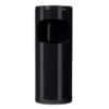 Poubelle Avec Cendrier Amovible Rossignol Cendeo 12,5 L / 0,15 L Noir -Nettoyage Outils Boutique poubelle cendrier amovible rossignol cendeo 12 5 0 15 noir 9R59769
