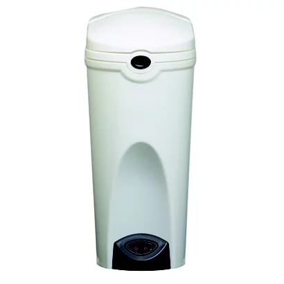 Poubelle Hygiene Feminine Automatique Plastique Femina - 20l - Blanc 5 Poubelle Hygiene Feminine Automatique Plastique Femina - 20l - Blanc – Image 3