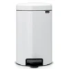 Poubelle NewIcon Brabantia 12L Blanche -Nettoyage Outils Boutique poubelle newicon brabantia 12l blanche 446771