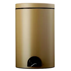 Poubelle à Pédale Sanelia - 20l - Beige Gris 1019 Mat Texture -Nettoyage Outils Boutique poubelle p dale sanelia 20l beige gris 1019 mat texture 9R90173 2