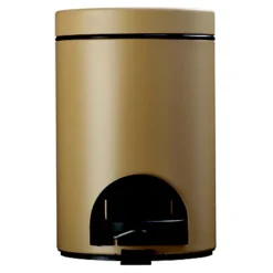 Poubelle à Pédale Sanelia - 3l - Beige Gris 1019 Mat Texture -Nettoyage Outils Boutique poubelle p dale sanelia 3l beige gris 1019 mat texture 9R90165 2