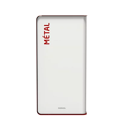 ROSSIGNOL Borne De Tri Selectif 40l Sans Serrure - Cubatri - Tri Metal - Blanc / Rouge Signalisation 3020 4 ROSSIGNOL Borne De Tri Selectif 40l Sans Serrure - Cubatri - Tri Metal - Blanc / Rouge Signalisation 3020 – Image 2