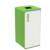 ROSSIGNOL Borne De Tri Selectif 40l Sans Serrure - Cubatri - Tri Verre - Blanc / Vert Jaune -Nettoyage Outils Boutique rossignol borne tri selectif 40l serrure cubatri tri verre blanc vert jaune 9R55854