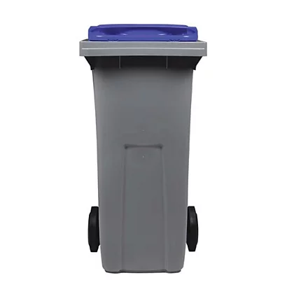 ROSSIGNOL Conteneur 2 Roues Korok - 120l - Sans Barre - Gris / Bleu 4 ROSSIGNOL Conteneur 2 Roues Korok - 120l - Sans Barre - Gris / Bleu – Image 2