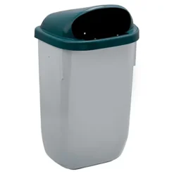 ROSSIGNOL Corbeille Murale Xerios - 50l - Vert / Gris