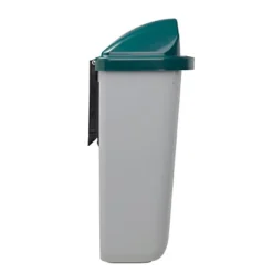 ROSSIGNOL Corbeille Murale Xerios - 50l - Vert / Gris -Nettoyage Outils Boutique rossignol corbeille murale xerios 50l vert gris 9R59864 5
