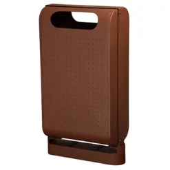 ROSSIGNOL Corbeille Sur Pied Urbanet - 60l - Effet Corten