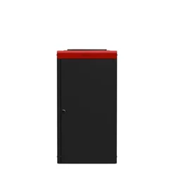 ROSSIGNOL Meuble De Tri Selectif 65l Pour Restauration Collective - Avec Serrure - Alitri - Gris Manganese / Rouge Signalisation -Nettoyage Outils Boutique rossignol meuble tri selectif 65l restauration collective serrure alitri gris manganese rouge signalisation 9R55773 4