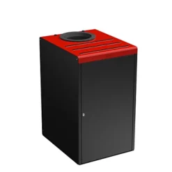 ROSSIGNOL Meuble De Tri Selectif 90l Pour Restauration Collective - Avec Serrure - Alitri - Gris Manganese / Rouge Signalisation -Nettoyage Outils Boutique rossignol meuble tri selectif 90l restauration collective serrure alitri gris manganese rouge signalisation 9R55793 2