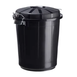 ROSSIGNOL Poubelle Bazi 70l - Noir