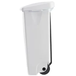 ROSSIGNOL Poubelle Mobile A Pedale - 120l - Mobily - Blanc -Nettoyage Outils Boutique rossignol poubelle mobile pedale 120l mobily blanc 9R59200 2