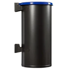 ROSSIGNOL Poubelle Murale Tubo - 80l - Gris Manganese / Bleu Outremer -Nettoyage Outils Boutique rossignol poubelle murale tubo 80l gris manganese bleu outremer 9R58149 2
