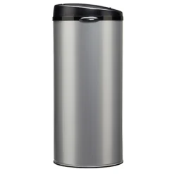 ROSSIGNOL Poubelle A Ouverture Automatique - 45l - Sensitive - Gris Metal -Nettoyage Outils Boutique rossignol poubelle ouverture automatique 45l sensitive gris metal 9R93562 2