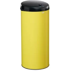 ROSSIGNOL Poubelle A Ouverture Automatique - 45l - Sensitive - Jaune Soufre